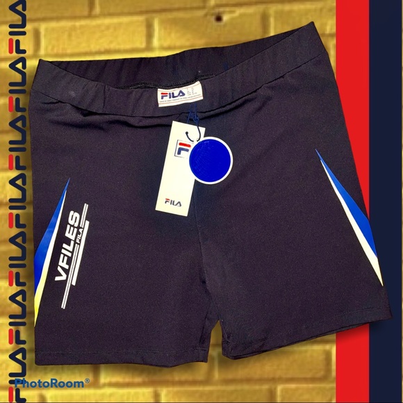 FILA x VFILES Brielle Bike Shorts, High Performance Cycling, Black, XL, RARE! - Picture 8 of 13
